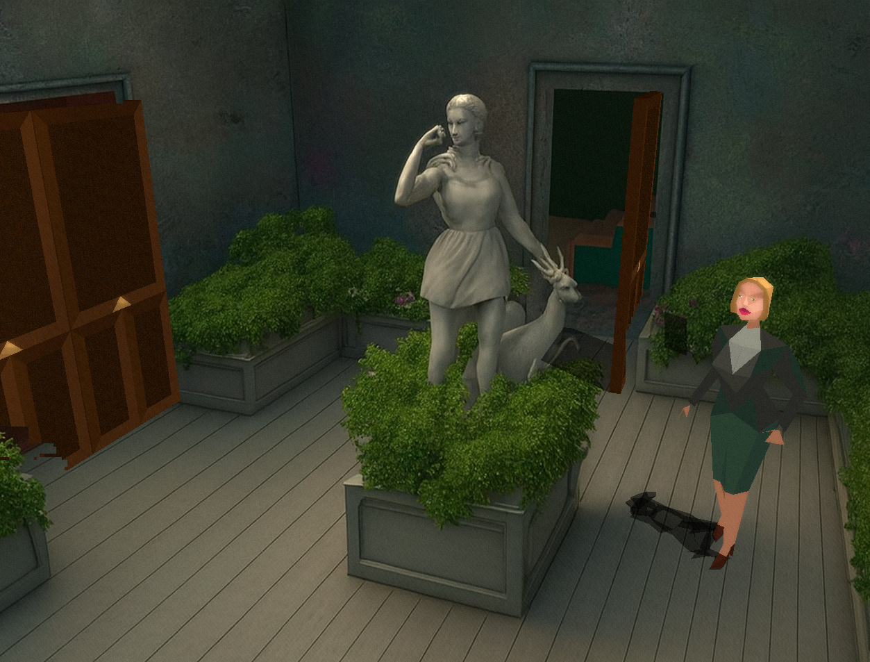 Capture officielle de Alone In The Dark Re-Haunted