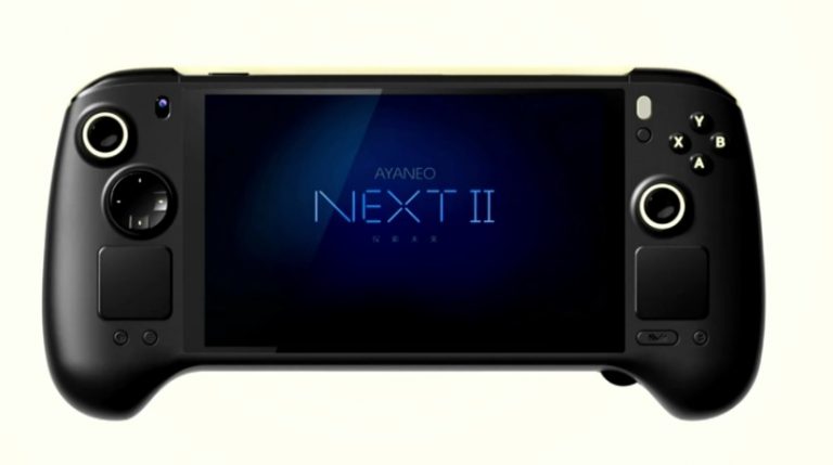 Visuel officiel de la console portable AYANEO Next 2