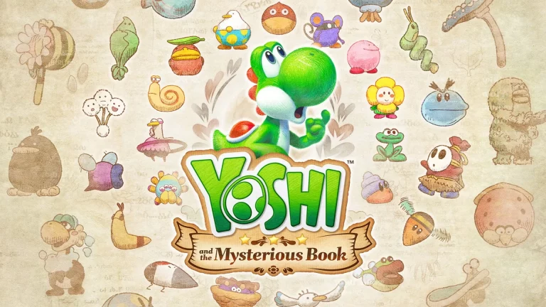 Artwork officiel de Yoshi and the Mysterious Book sur Nintendo Switch 2