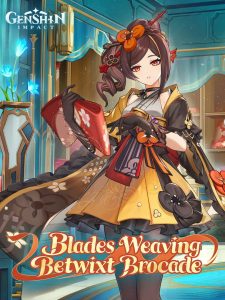 Genshin Impact: Blades Weaving Betwixt Brocade Cover