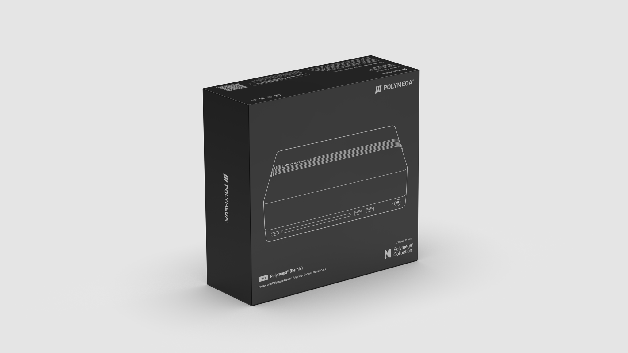 Polymega Remix, vue officielle du boîtier