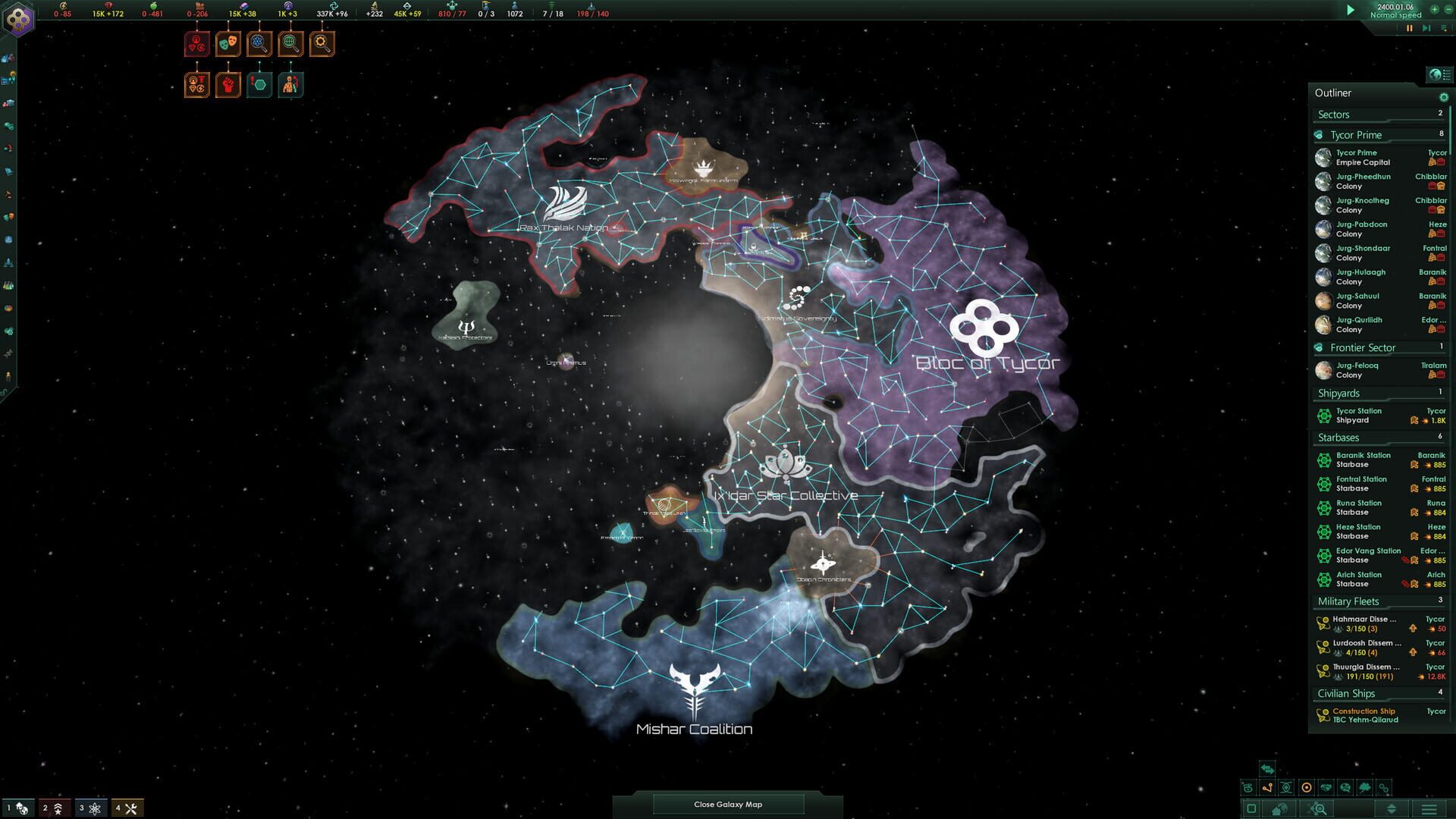L'origine Sacred Path dans Stellaris Nomads