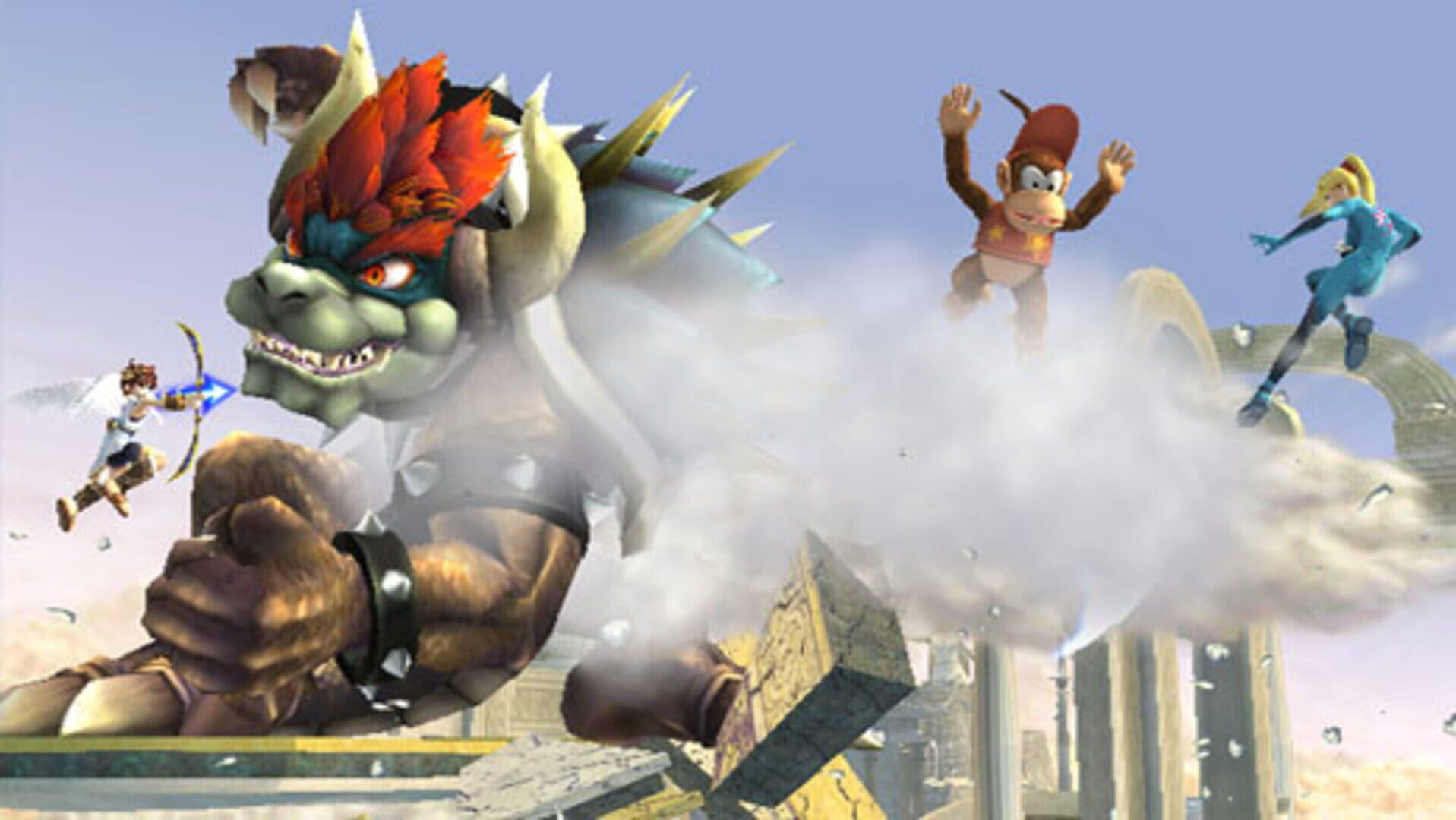 Écran de Super Smash Bros. Brawl sur Wii