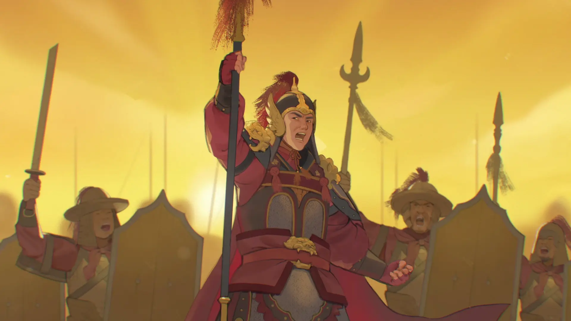 Illustration de la campagne Yue Fei’s Legacy pour Age of Empires IV