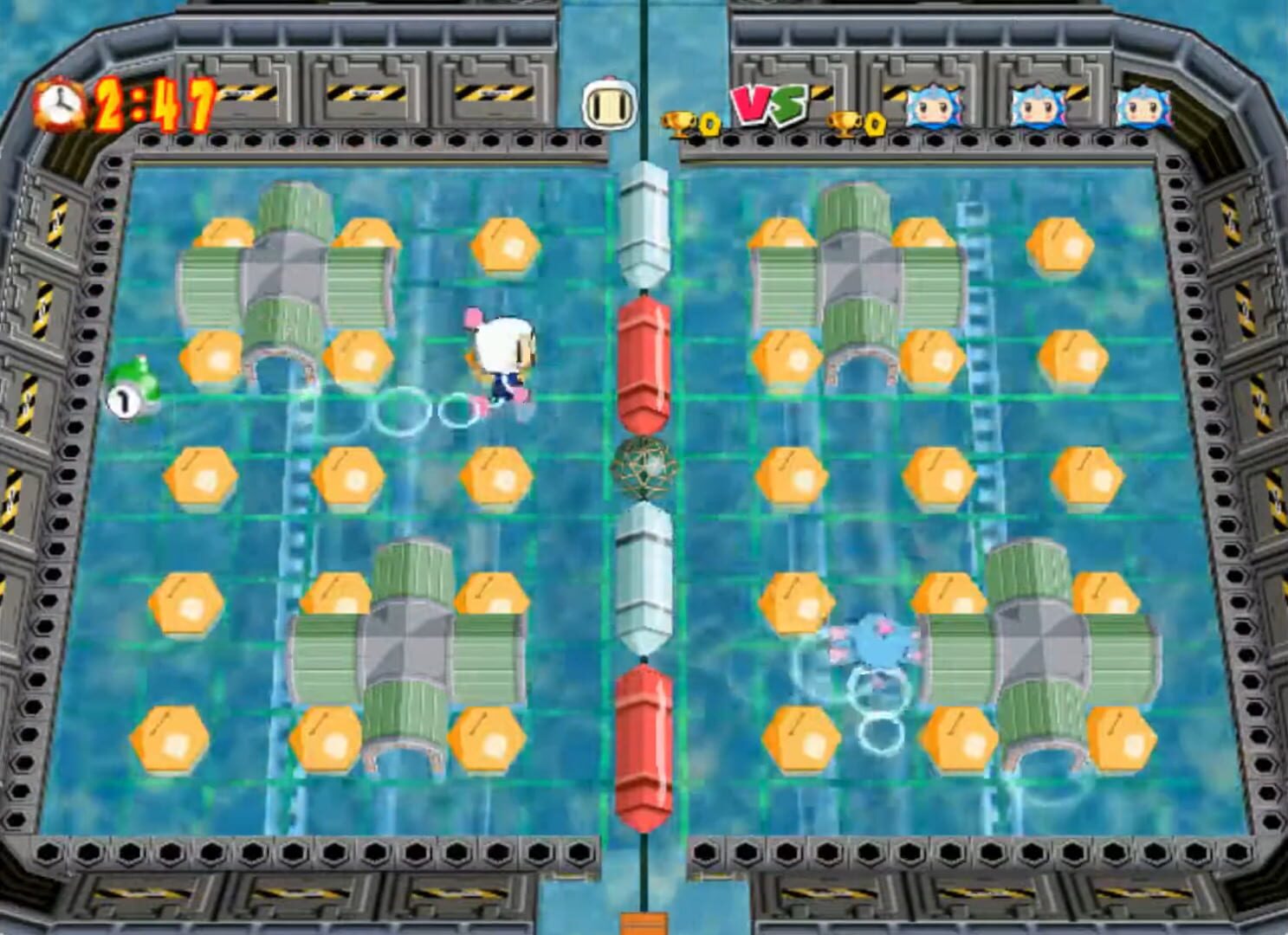 Partie de Bomberman Online sur Dreamcast