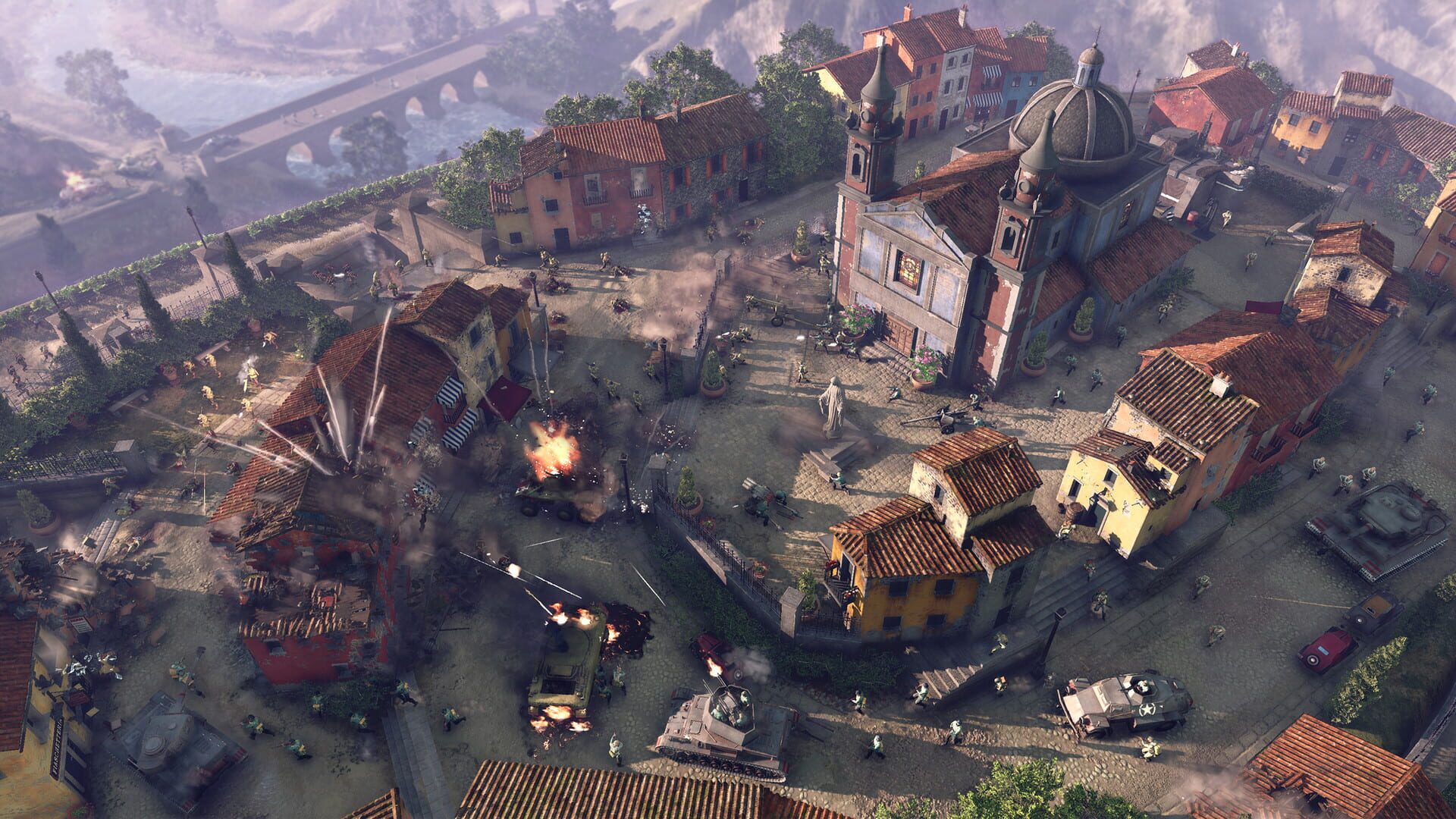 Company of Heroes 3 Dare and Destroy avec les unités légères du battlegroup Special Service