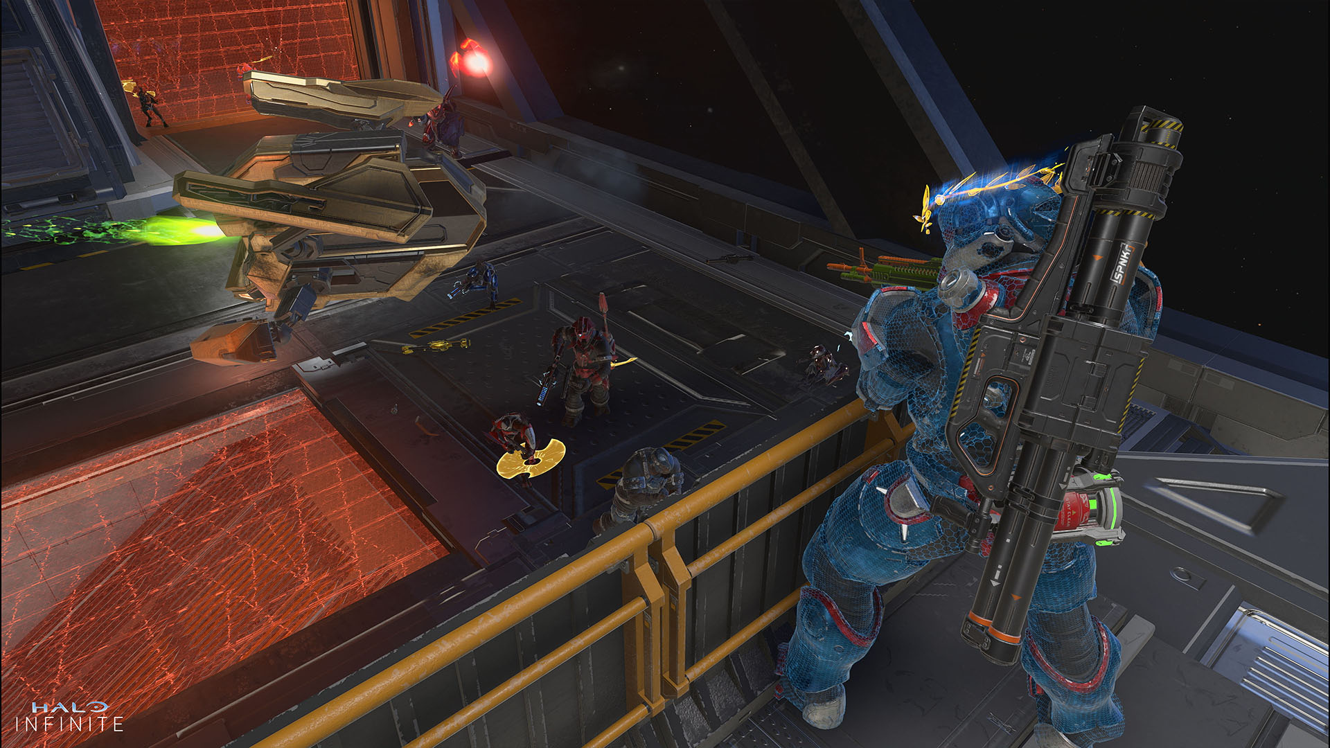 Screenshot officiel de Firefight Gauntlet dans Halo Infinite