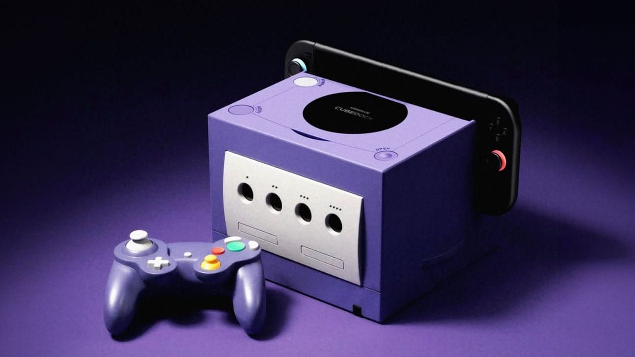 Le CUBE DOCK de Krasivoe pour Switch et Switch 2 reprend la forme de la GameCube