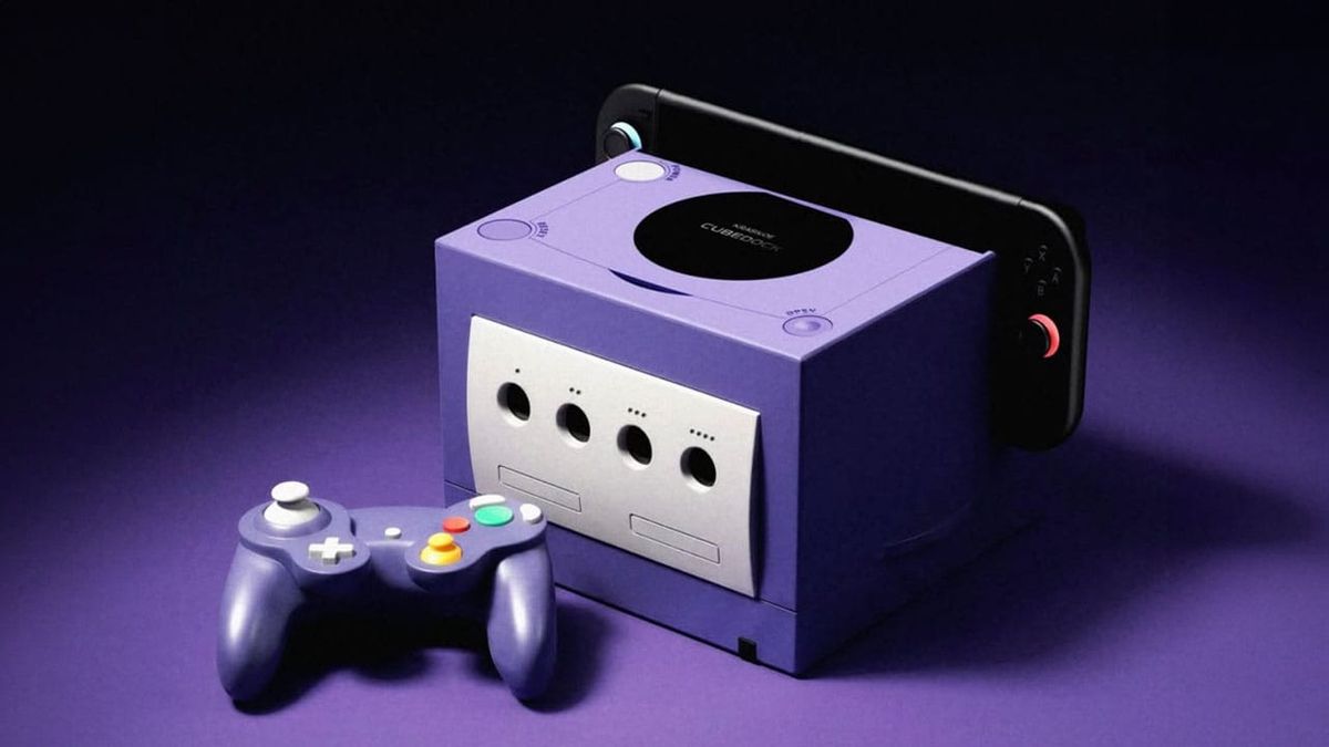 Le CUBE DOCK de Krasivoe transforme une Switch ou Switch 2 en faux dock GameCube