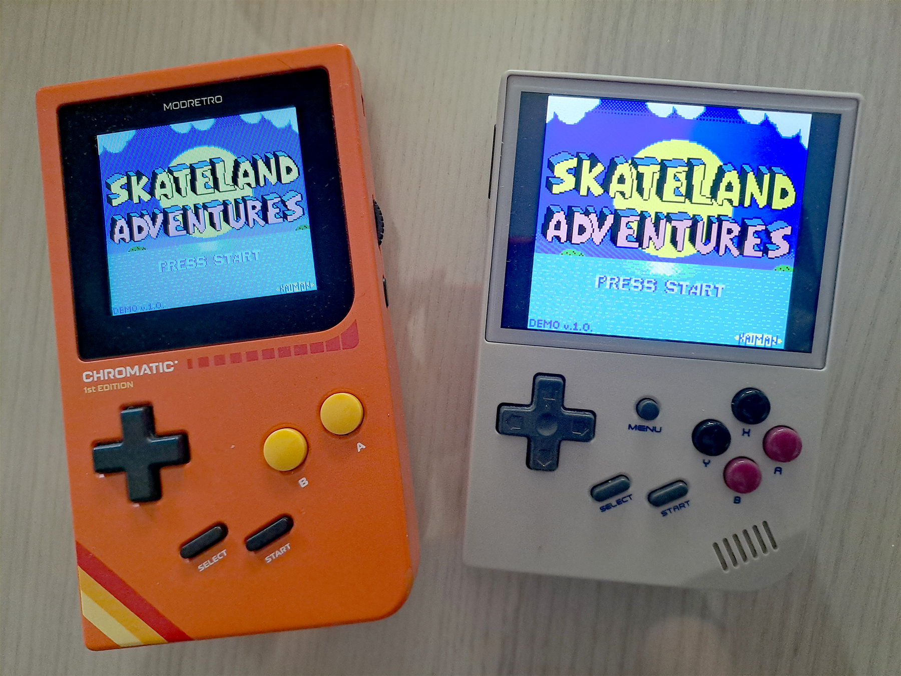 Capture de Skateland Adventures sur Game Boy Color