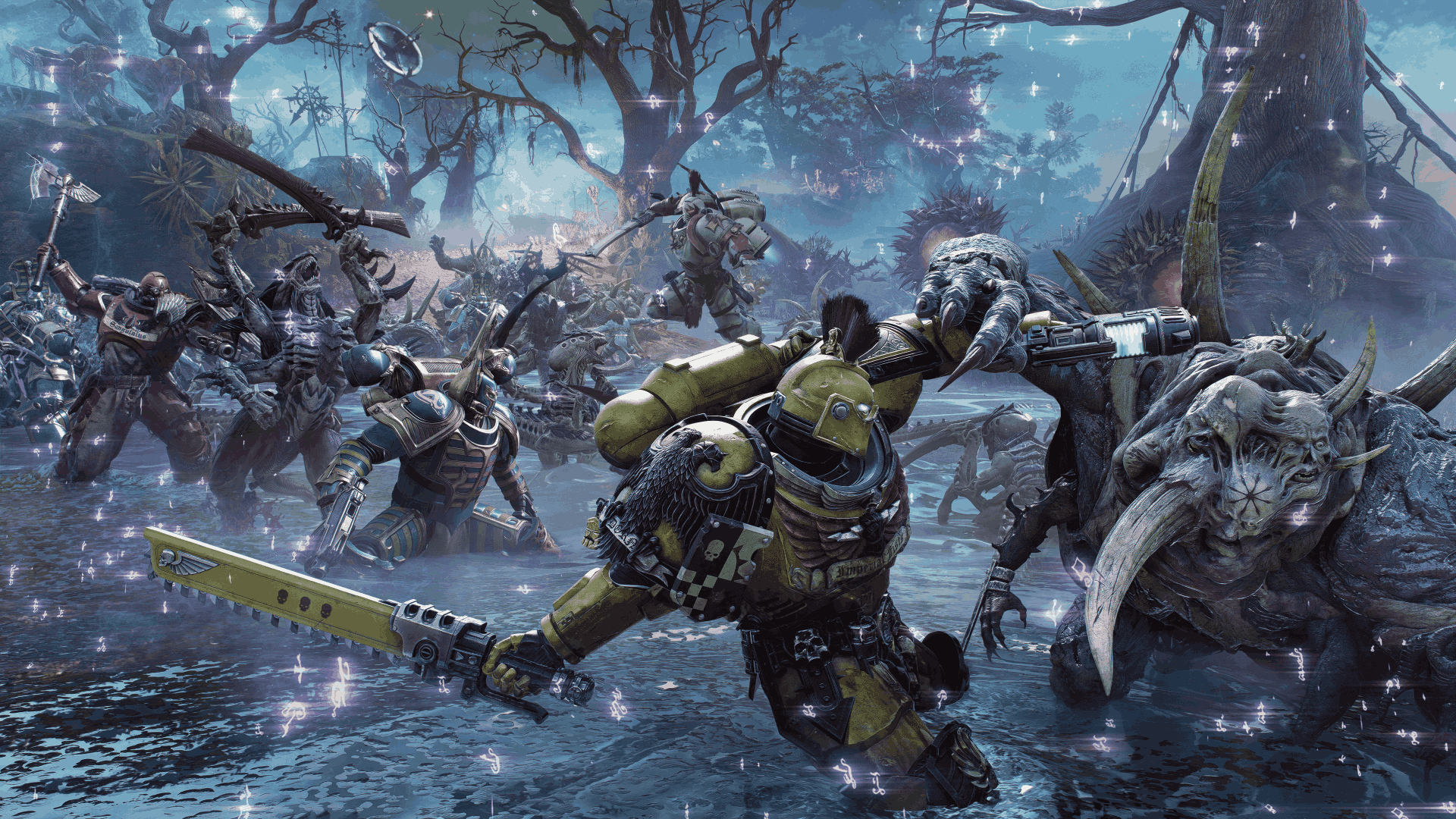 Space Marine 2 Purgation montre la nouvelle opération dans les marais de Kadaku