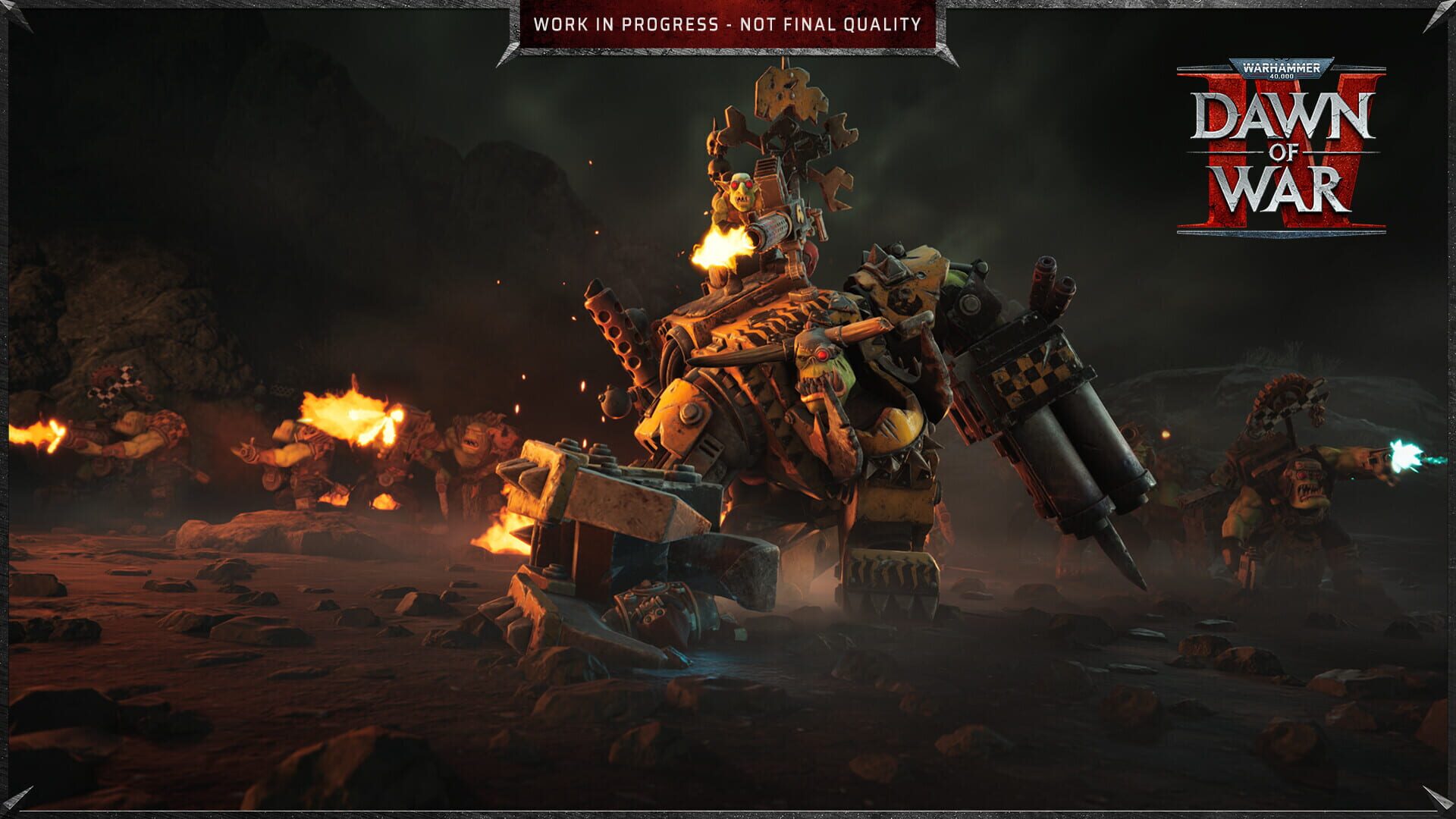 Capture d’écran officielle de Warhammer 40,000: Dawn of War IV