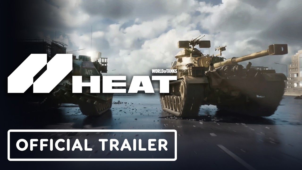Visuel officiel de World of Tanks: Heat tiré de la bande-annonce de date de sortie