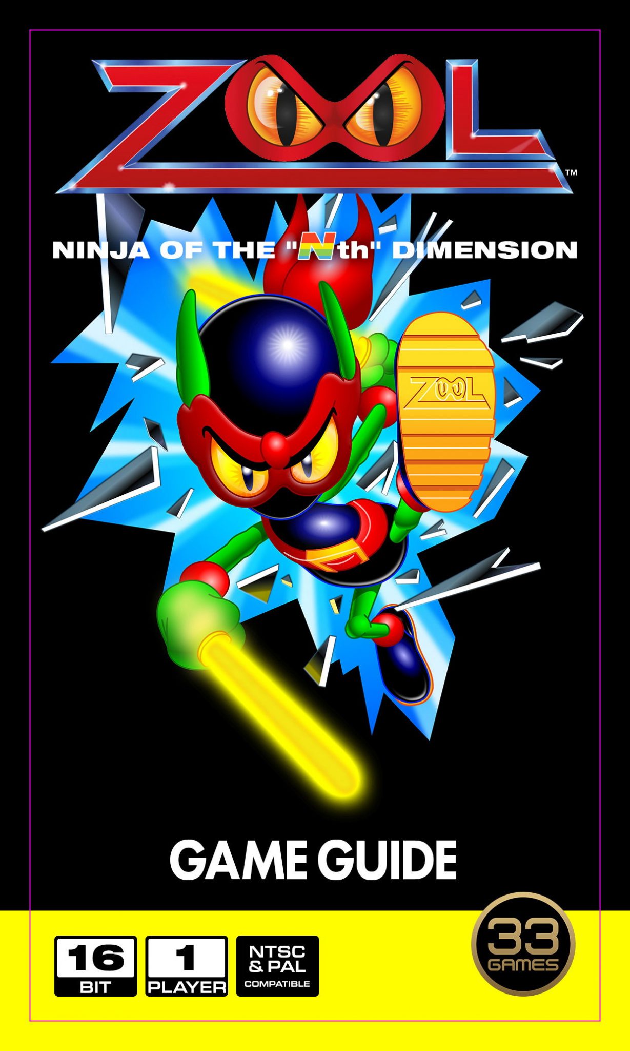 Livret officiel de l’édition Mega Drive de Zool