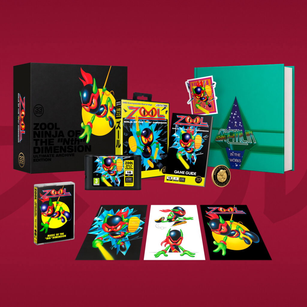 Ultimate Archive Edition officielle de Zool sur Mega Drive
