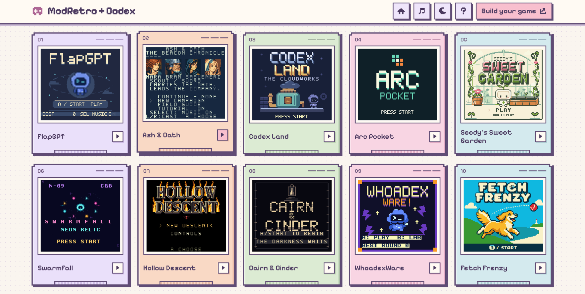 Chromatic transparente ModRetro x OpenAI