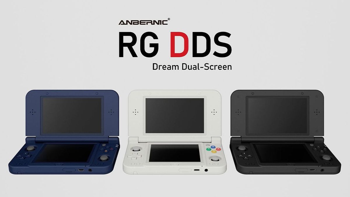 ANBERNIC RG DDS en trois coloris