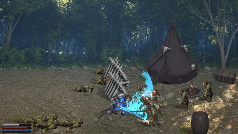 ARCHSCROLL Demo, capture de gameplay combat sur Steam