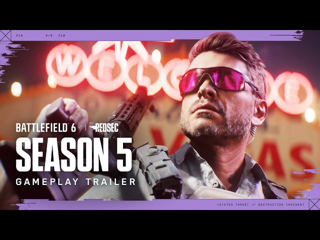 Visuel de la Saison 5 de Battlefield 6 et RedSec