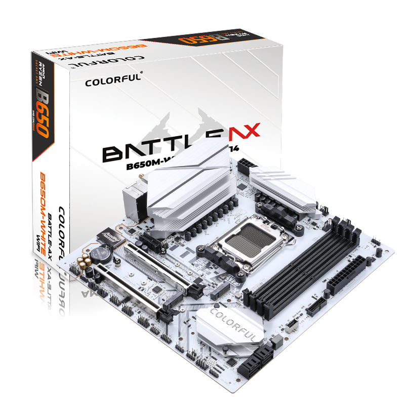 Carte mère Colorful Battle-AX B650M-White WiFi V15