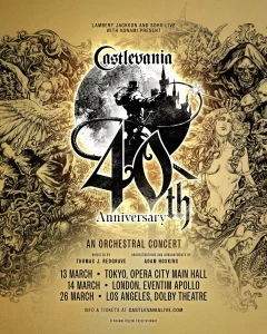 Affiche des concerts Castlevania 40th Anniversary