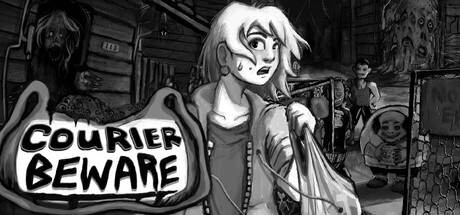 Bannière officielle Steam de Courier Beware
