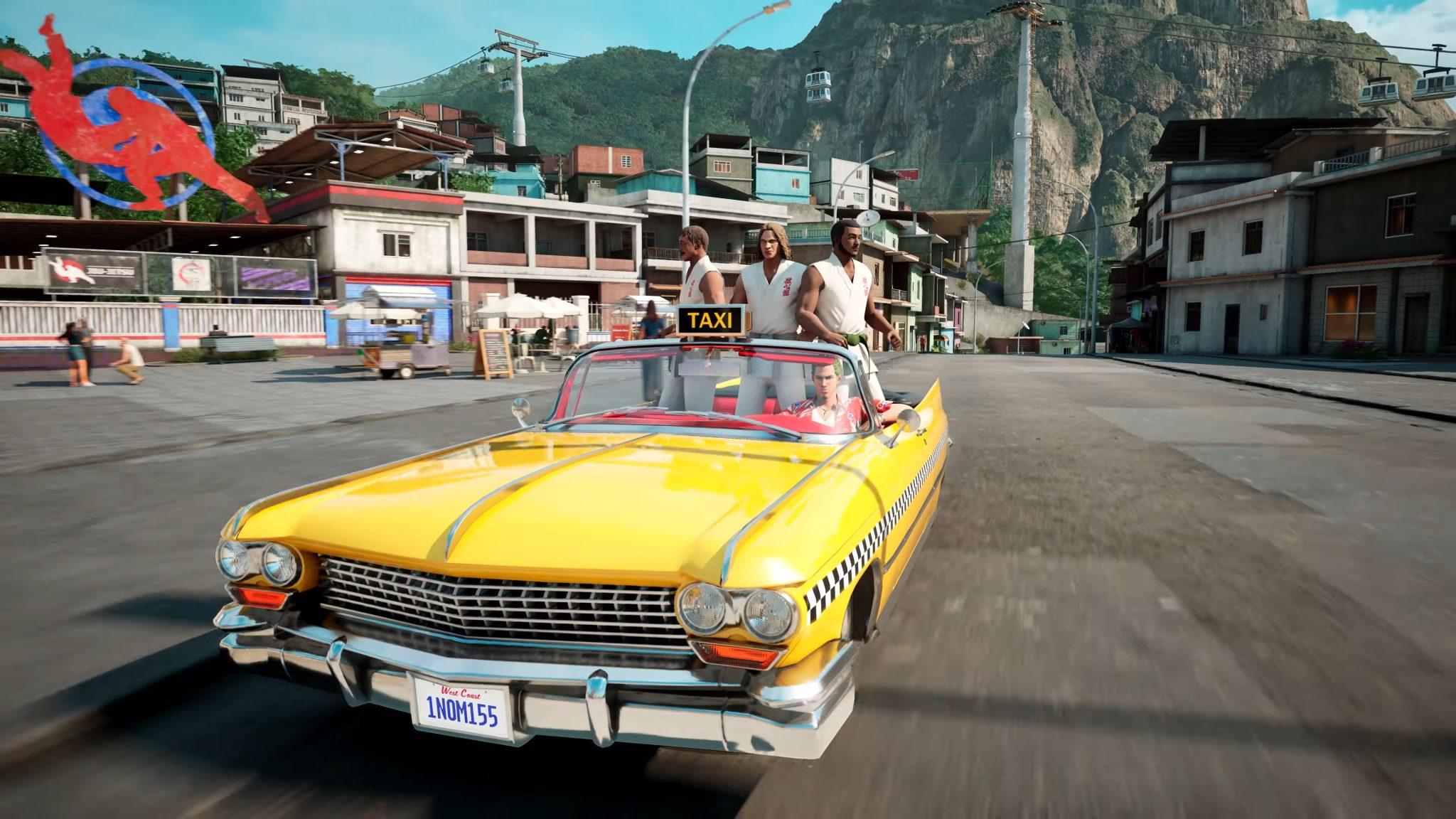 Crazy Taxi: World Tour présente sa carte du Brésil