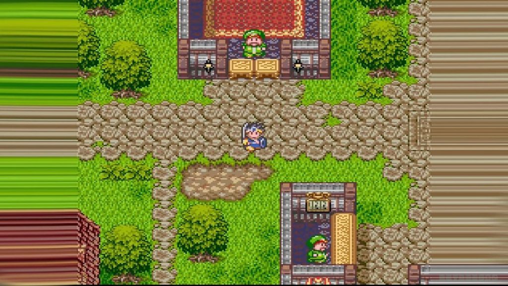 Capture du portage amateur Dragon Quest III sur Mega Drive