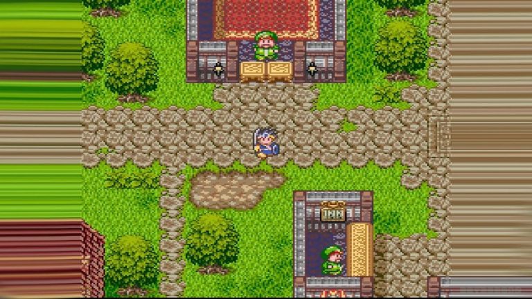 Capture du portage amateur Dragon Quest III sur Mega Drive