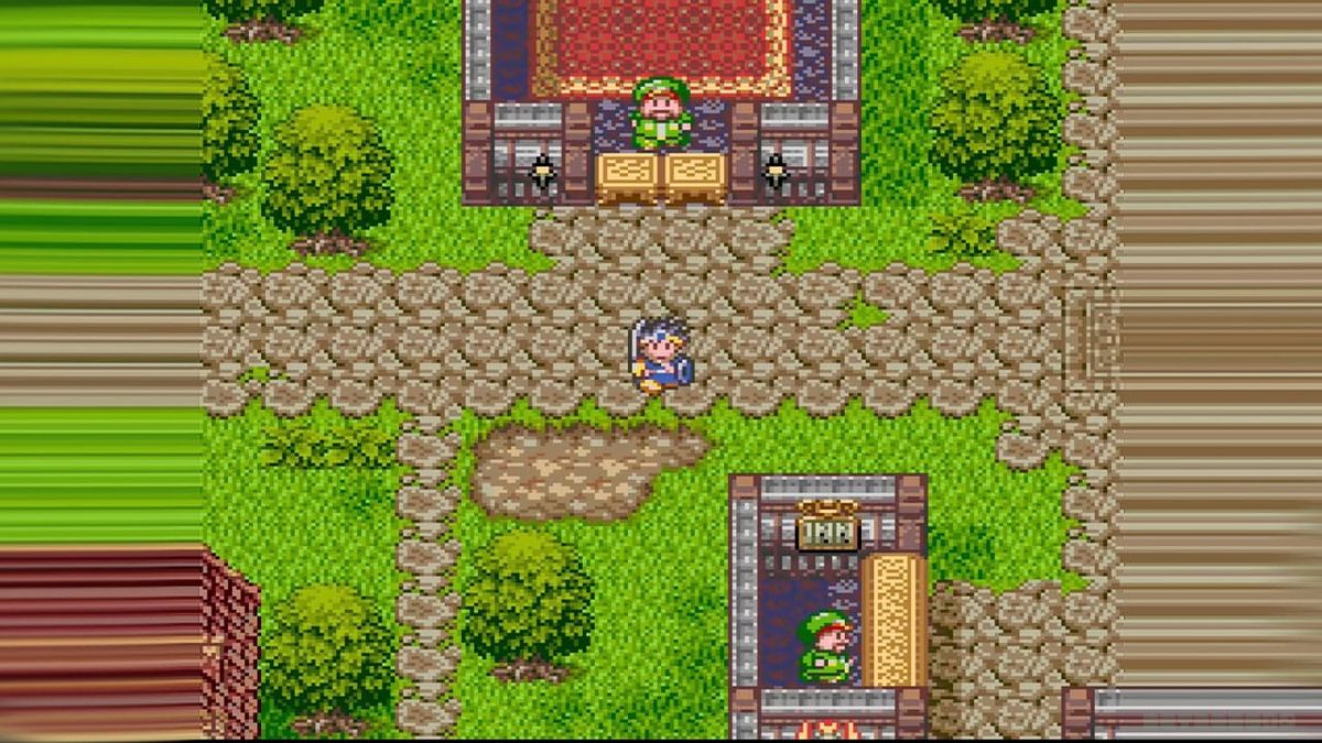 Capture du portage amateur Dragon Quest III sur Mega Drive