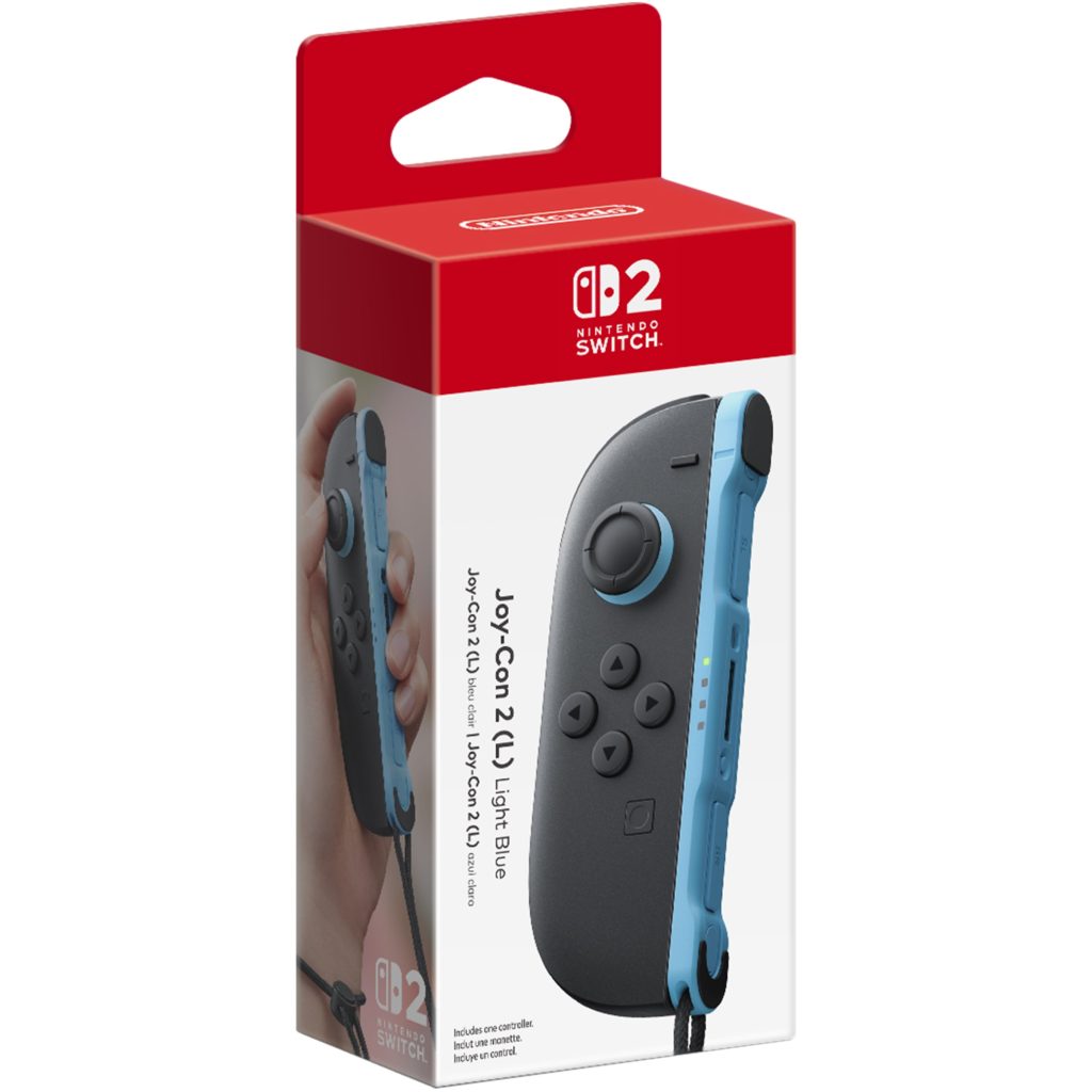 Paire de manettes Nintendo Joy-Con 2 bleu et jaune