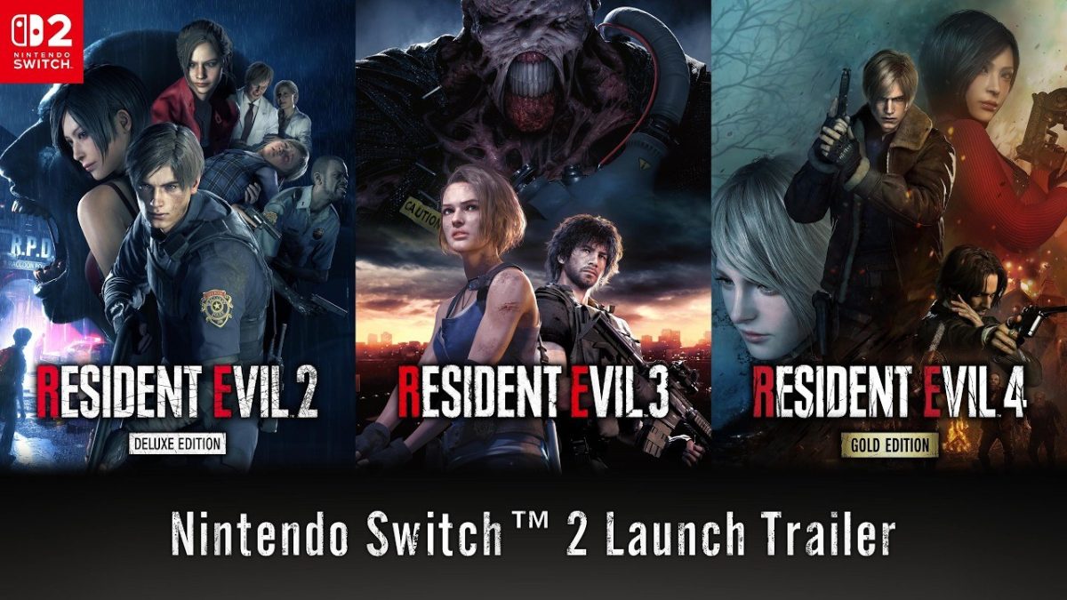 Resident Evil 2, 3 et 4 sur Nintendo Switch 2