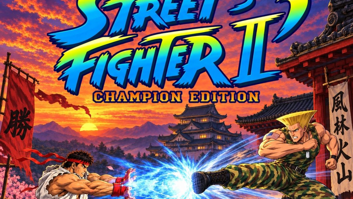 Visuel du portage de Street Fighter II sur Neo·Geo CD